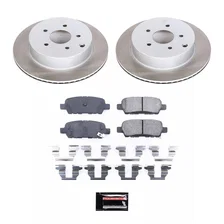 Rear SEMI-COATED ROTOR KIT for INFINITI image 1