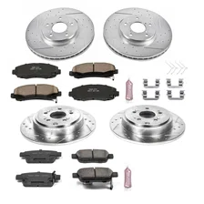 Front and Rear Z23 EVOLUTION BRAKE KIT for Honda Ridgeline image 2