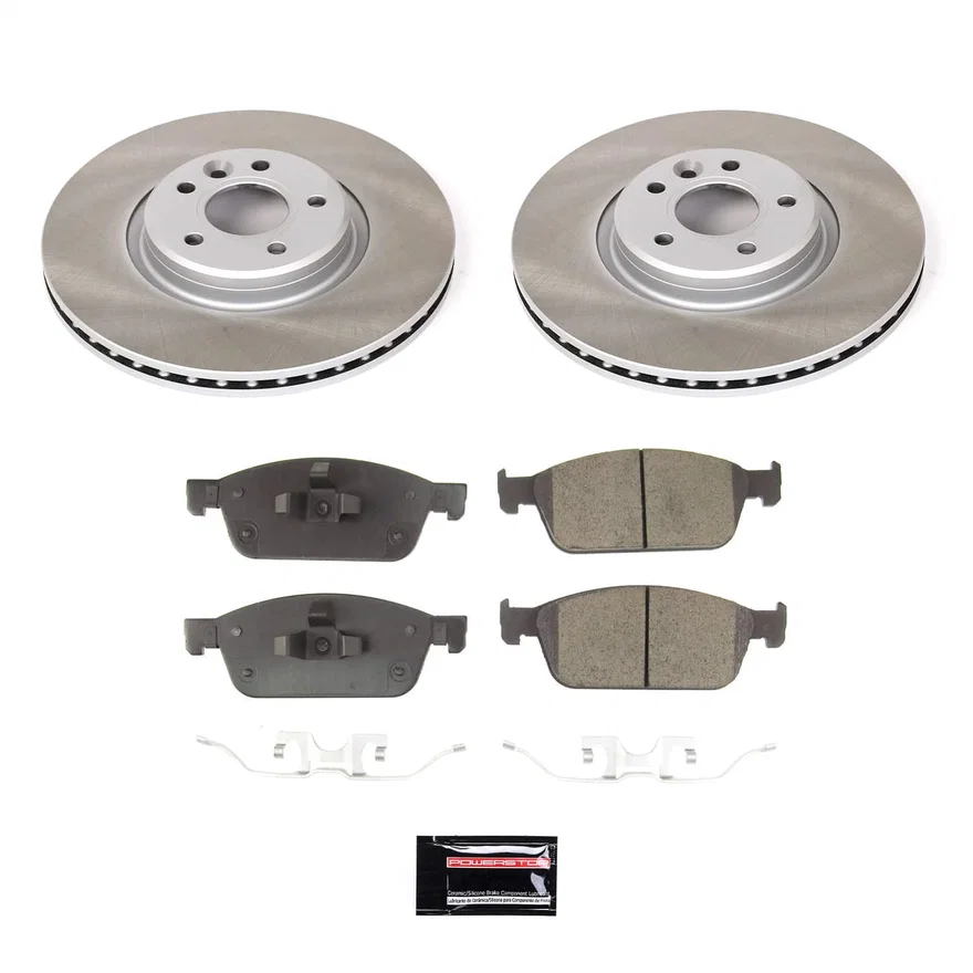 Front SEMI-COATED ROTOR KIT for Ford Escape