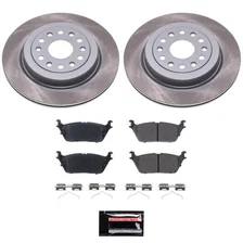 Front and Rear Z17 COATED BRAKE KIT for Buick Envision image 1