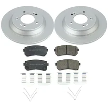 Rear Z17 COATED BRAKE KIT for Hyundai Kona image 2