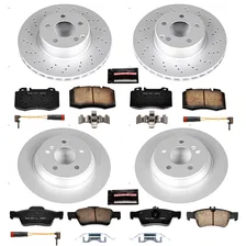 Front and Rear Z23 COATED BRAKE KIT for Mercedes-Benz image 2