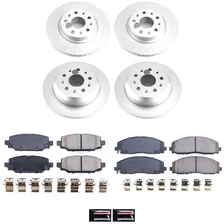 Front and Rear Z17 COATED BRAKE KIT for Jeep Wrangler image 2