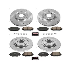 Front and Rear Z23 EVOLUTION BRAKE KIT for Jeep Cherokee image 2