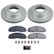 Front Z17 COATED BRAKE KIT for Ford F-350 Super Duty image 2