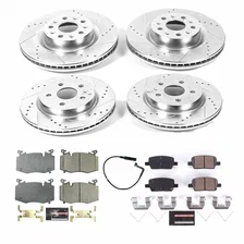 Front and Rear Z23 EVOLUTION BRAKE KIT for Cadillac CT6 image 2