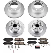 Front and Rear Z17 COATED BRAKE KIT for Ford F-350 Super Duty image 2