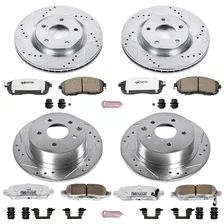 Front and Rear Z26 STREET BRAKE KIT for Nissan Sentra image 2