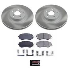Front SEMI-COATED ROTOR KIT image 1