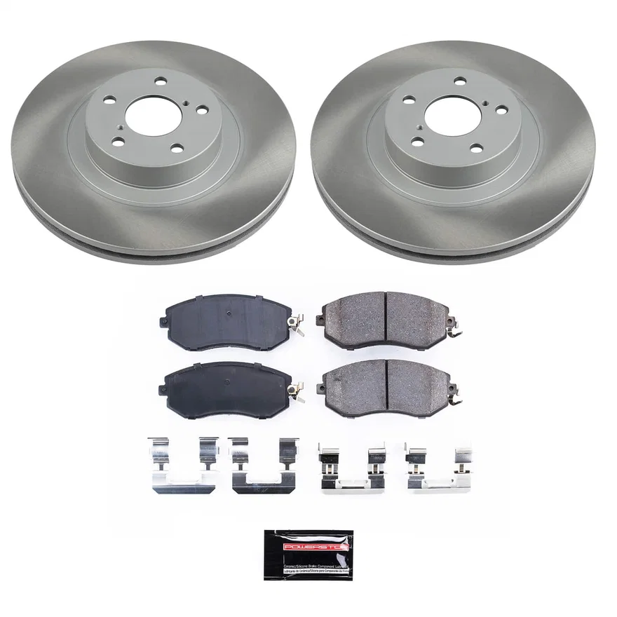 Front SEMI-COATED ROTOR KIT