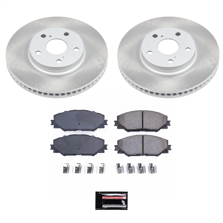 Front SEMI-COATED ROTOR KIT for Toyota RAV4