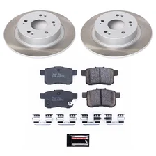 Rear SEMI-COATED ROTOR KIT image 1