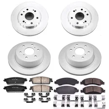 Front and Rear Z17 COATED BRAKE KIT for Chevrolet Tahoe image 2