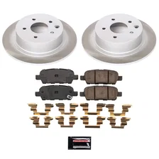 Rear SEMI-COATED ROTOR KIT for Nissan Altima image 1