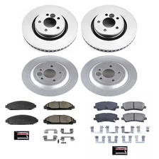 Front and Rear Z17 COATED BRAKE KIT for Ford Mustang image 2
