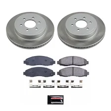 Front SEMI-COATED ROTOR KIT for Dodge Dakota image 1