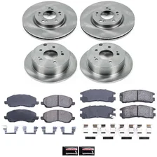 Front and Rear AUTOSPECIALTY BRAKE KIT for Mitsubishi image 2