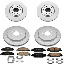 Front and Rear Z17 COATED BRAKE KIT for Cadillac STS image 2
