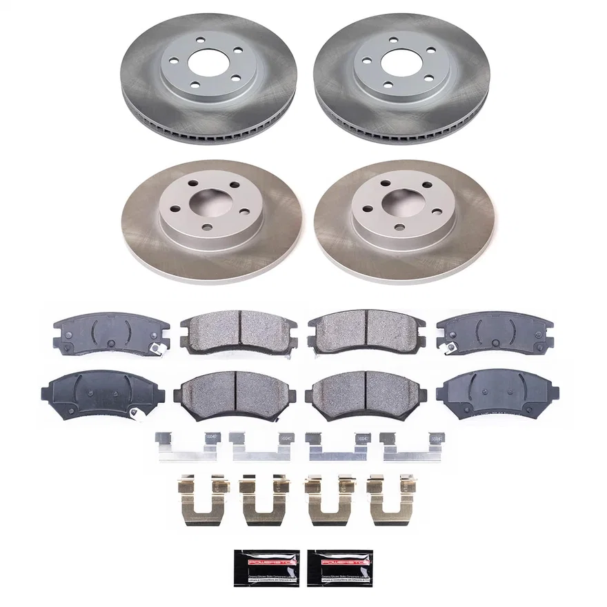 SEMI-COATED ROTOR KIT for Cadillac DeVille