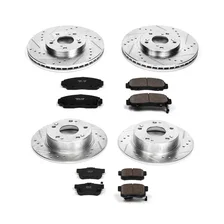 Front and Rear Z23 EVOLUTION BRAKE KIT for Acura TSX image 2