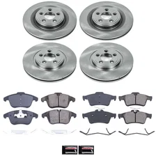 Front and Rear AUTOSPECIALTY BRAKE KIT for Jaguar image 2