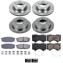 Front and Rear AUTOSPECIALTY BRAKE KIT for Toyota Land Cruiser image 2