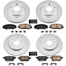 Front and Rear Z17 COATED BRAKE KIT for Scion xB image 2