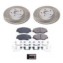 Front SEMI-COATED ROTOR KIT for Honda CR-V image 1