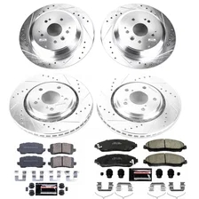 Front and Rear Z23 EVOLUTION BRAKE KIT for Acura MDX image 2