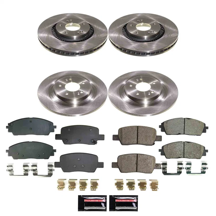 Front and Rear AUTOSPECIALTY BRAKE KIT for Kia Carnival