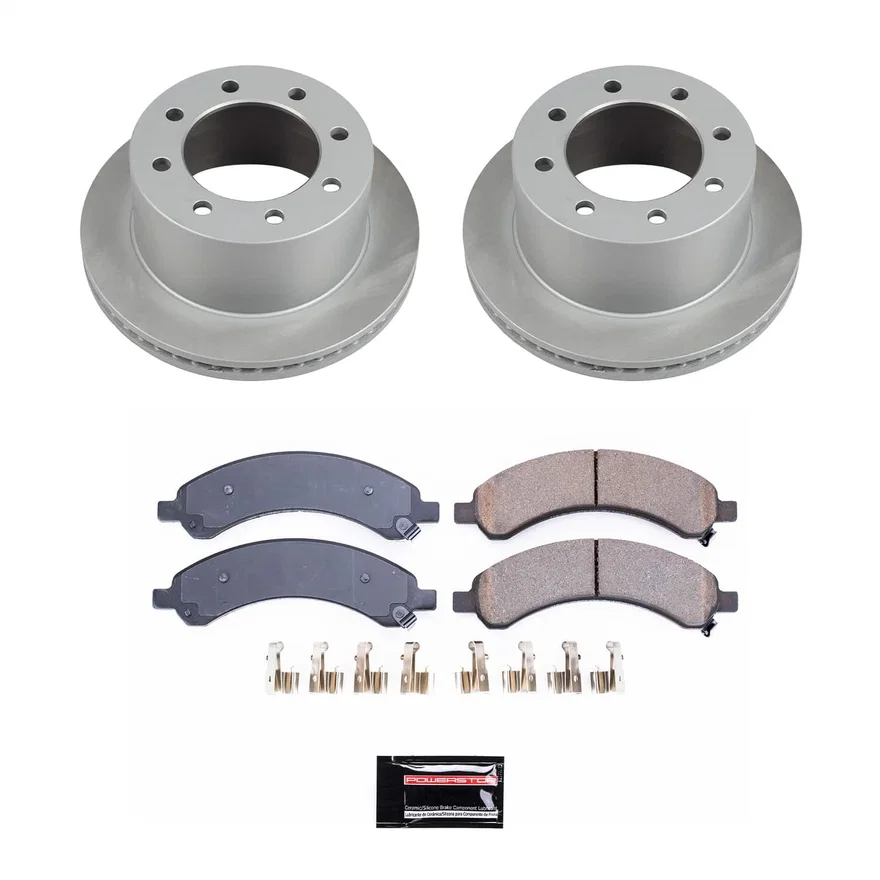 Rear SEMI-COATED ROTOR KIT
