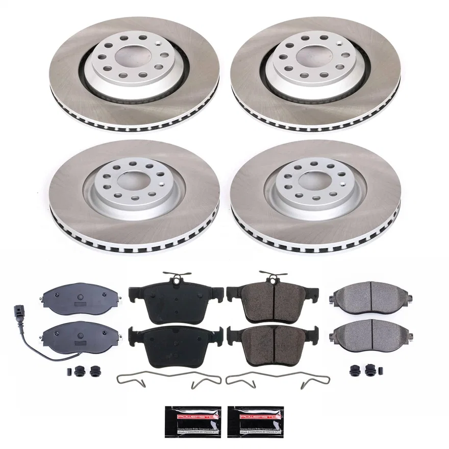 SEMI-COATED ROTOR KIT for Audi Q3
