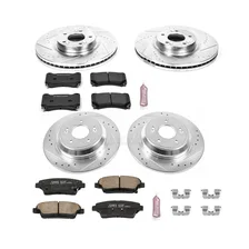 Front and Rear Z23 EVOLUTION BRAKE KIT for Hyundai Genesis image 2