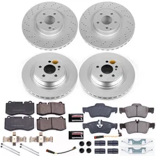 Front and Rear Z23 COATED BRAKE KIT for Mercedes-Benz image 2