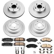 Front and Rear Z17 COATED BRAKE KIT for Subaru Legacy image 2