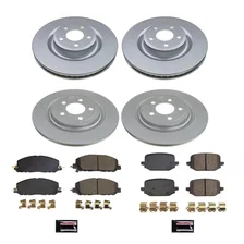 Front and Rear Z17 COATED BRAKE KIT for Ford Explorer image 1