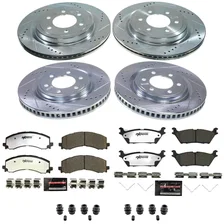 Front and Rear Z36 TRUCK/TOW BRAKE KIT for Ford F-150 Lightning image 1