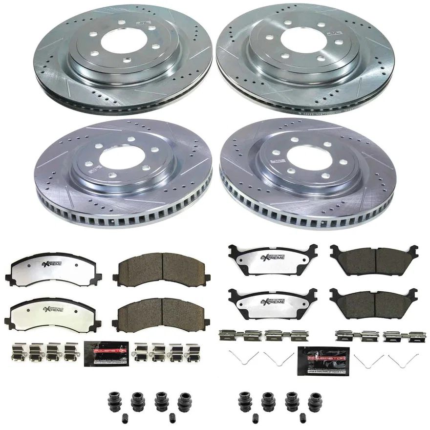 Front and Rear Z36 TRUCK/TOW BRAKE KIT for Ford F-150 Lightning
