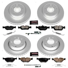 Front and Rear Z23 COATED BRAKE KIT for BMW image 2