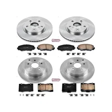 Front and Rear AUTOSPECIALTY BRAKE KIT for Toyota Prius V image 2