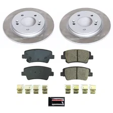 Rear SEMI-COATED ROTOR KIT for Hyundai Elantra image 1