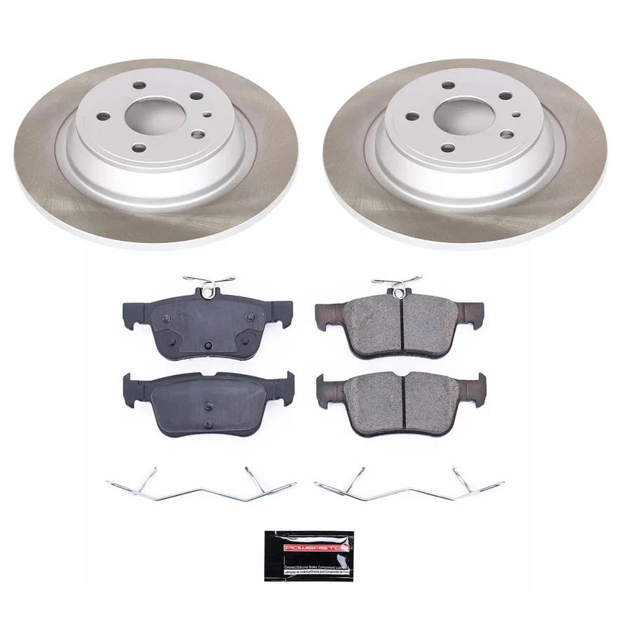 Rear SEMI-COATED ROTOR KIT