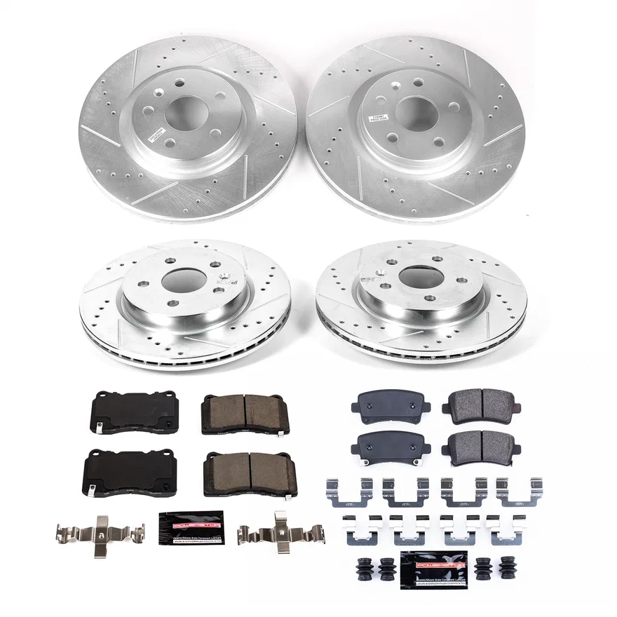 Front and Rear Z23 EVOLUTION BRAKE KIT for Cadillac XTS