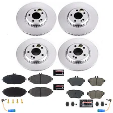Front and Rear Z23 COATED BRAKE KIT for Mercedes-Benz E300 image 2