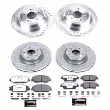 Front and Rear Z26 STREET BRAKE KIT for Hyundai Genesis image 2