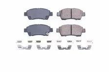 Front Z17 EVO CERAMIC PAD W/HDW for Toyota Echo image 2