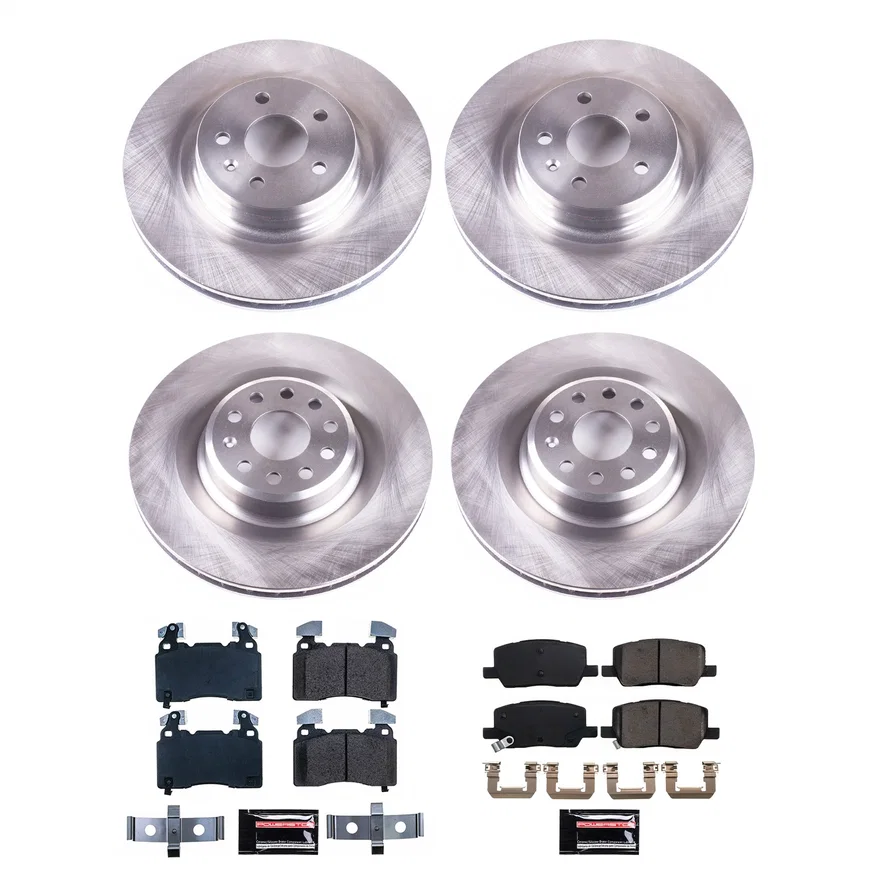 Front and Rear AUTOSPECIALTY BRAKE KIT for Tesla