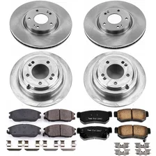 Front and Rear AUTOSPECIALTY BRAKE KIT for Kia Amanti image 2