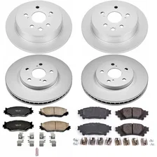 Front and Rear Z17 COATED BRAKE KIT for Lexus IS250 image 2