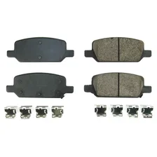 Rear Z17 EVO CERAMIC PAD W/HDW for Tesla image 1